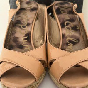 Sam Edelman Size 7 Arianna New Blush Patent Leather